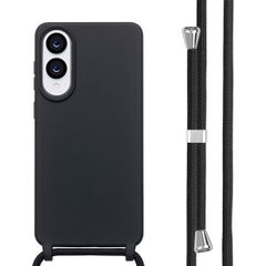 imoshion Cover in Silicone con Cordino Samsung Galaxy S25 Edge - Nero