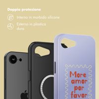 Selencia Cover posteriore Vivid con MagSafe Apple iPhone 17e / 16e - More Amor