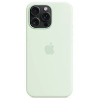 Apple Cover Posteriore in Silicone con MagSafe Apple iPhone 15 Pro Max - Soft Mint
