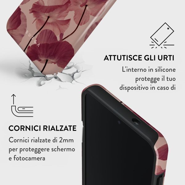 Burga Cover Posteriore Resistente Samsung Galaxy S25 Plus - Tender Kiss