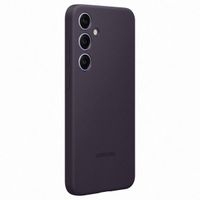 Samsung Cover originale in silicone Samsung Galaxy S24 Plus - Dark Violet