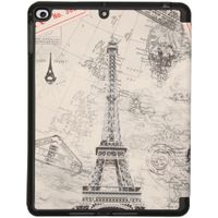 imoshion Cover Trifold Design Apple iPad 6 (2018) 9.7 pollici / iPad 5 (2017) 9.7 pollici / Air 2 (2014)/Air 1 (2013) - Parijs