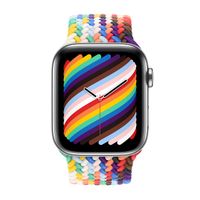 Apple Cinturino Solo intrecciato Apple Watch | 44/45/46/49 mm - Taglia 2 - Pride Edition