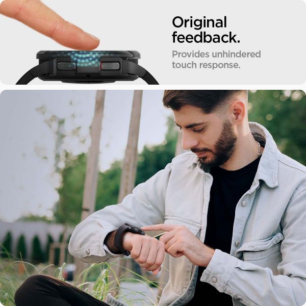 Spigen EZ FIT Glas.tR pellicola protettiva in vetro con applicatore Samsung Galaxy Watch 6 Classic - 47 mm - Trasparente