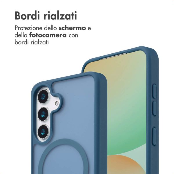 imoshion Cover posteriore Color Guard con MagSafe Samsung Galaxy S25 Plus - Blu scuro