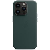 Apple Cover Posteriore in Pelle con MagSafe Apple iPhone 14 Pro - Forest Green