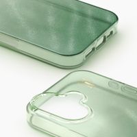 iDeal of Sweden Cover Trasparente con MagSafe Apple iPhone 16 - Sage Green