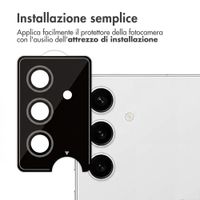 imoshion 2 Pack protezione lente fotocamera Samsung Galaxy S24 - Nero