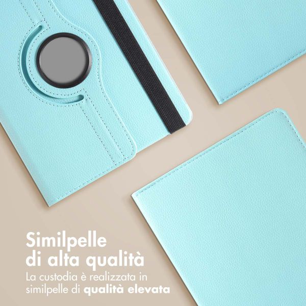 imoshion Cover Girevole a 360° Samsung Galaxy Tab S9 11.0 pollici / S10 Lite / S10 FE / S9 FE 10.9 pollici - Azzurro