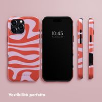 Selencia Cover posteriore Vivid con MagSafe Apple iPhone 16 Pro Max - Dream Swirl Pink