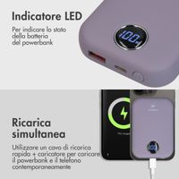 imoshion Powerbank Magnetic 10.000 mAh - Powerbank wireless - Viola