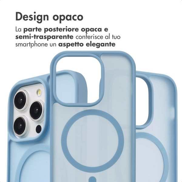 imoshion Cover posteriore Color Guard con MagSafe Apple iPhone 14 Pro - Azzurro
