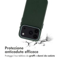 Accezz Cover in Pelle con MagSafe Apple iPhone 18 Pro Max / 17 Pro Max - Cedar Green