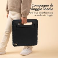 imoshion Cover Posteriore Kidsproof con Maniglia Apple iPad 11 (2025) 11 pollici A16 / iPad 10 (2022) 10.9 pollici - Nero