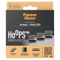 PanzerGlass Pellicole protettive fotocamera Hoops Optic Rings Samsung Galaxy S24 - Nero