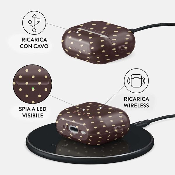 Burga Custodia rigida Apple AirPods 4 - Sorry Busy