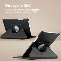 imoshion Cover Girevole a 360° Samsung Galaxy Tab A9 8.7 pollici - Nero