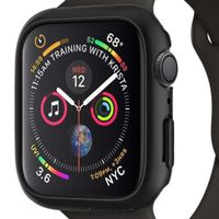 Spigen Cover Thin Fit™ Apple Watch 4 / 5 / 6 / SE - 40 mm - Nero