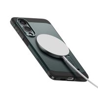 Spigen Cover Posteriore Corazzata Tough con MagSafe Samsung Galaxy S25 Edge - Abyss Green