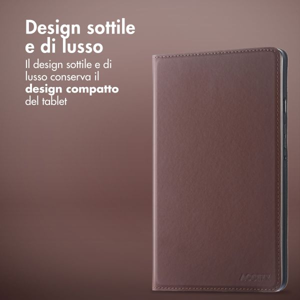 Accezz Cover Tablet Classica Samsung Galaxy Tab S10 Ultra / Tab S9 Ultra - Marrone