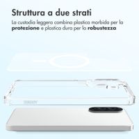 Accezz Cover posteriore Xtreme Impact con MagSafe Samsung Galaxy A57 (5G) - Trasparente