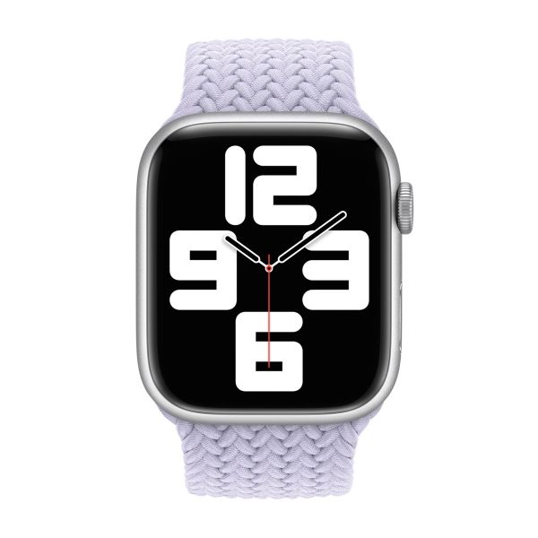 Apple Cinturino Solo intrecciato Apple Watch | 38/40/41/42 mm - Taglia 5 - Purple Fog