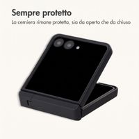 imoshion Color Backcover con supporto Samsung Galaxy Z Flip 8 - Nero