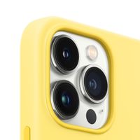 Apple Cover Posteriore in Silicone con MagSafe Apple iPhone 13 Pro Max - Lemon Zest
