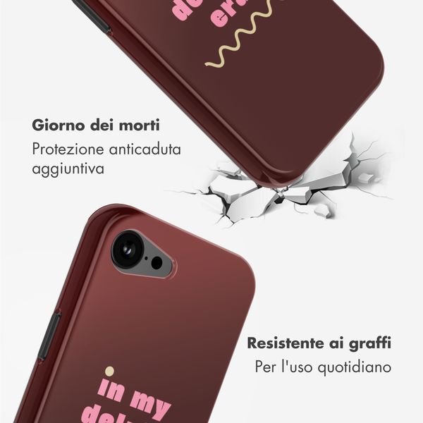 Selencia Cover posteriore Vivid con MagSafe Apple iPhone 17e / 16e - Delulu