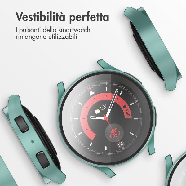 imoshion Cover rigida integrale Samsung Galaxy Watch 6 - 40 mm - Verde scuro