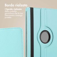 imoshion Cover Girevole a 360° Samsung Galaxy Tab A11 Plus / A9 Plus - Azzurro