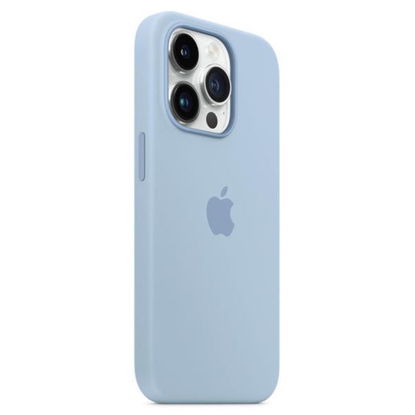 Apple Cover Posteriore in Silicone con MagSafe Apple iPhone 14 Pro - Sky