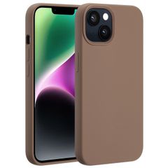 Accezz Cover in silicone liquido con MagSafe Apple iPhone 14 / 13 - New Tea Brown