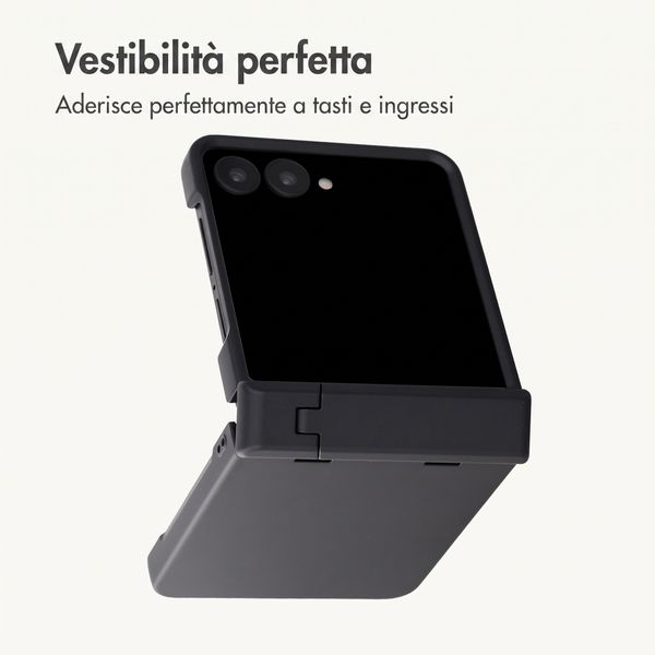 imoshion Color Backcover con supporto Samsung Galaxy Z Flip 8 - Nero