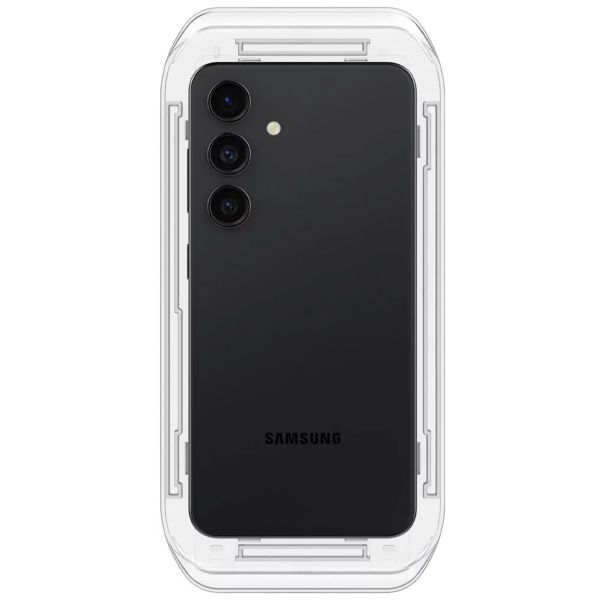 Spigen Vetro temperato GLAStR EZ Fit, confezione da 2 + Applicatore Samsung Galaxy S25 / S24