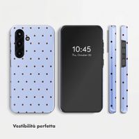 Selencia Cover Posteriore Vivid Samsung Galaxy S25 - Happy Dots Digital Sky