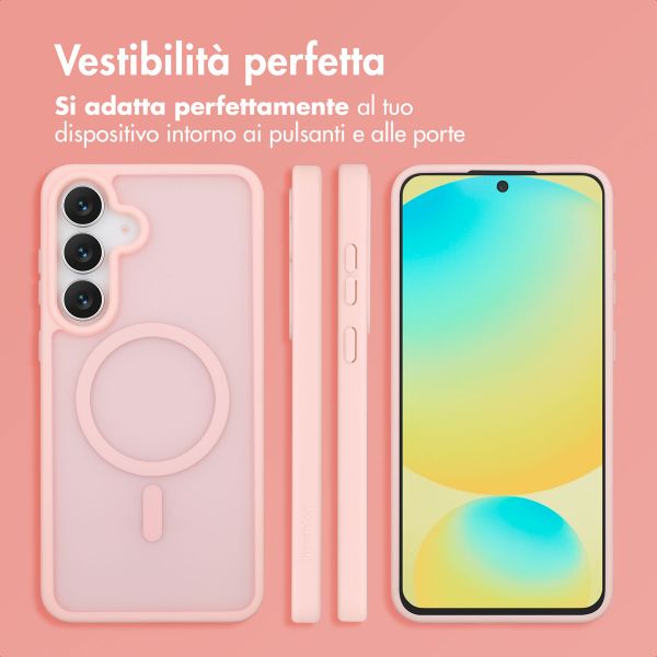 imoshion Cover posteriore Color Guard con MagSafe Samsung Galaxy S25 FE - Rosa