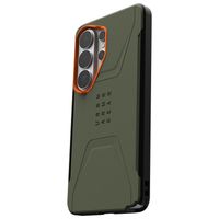 UAG Cover Posteriore Civilian con MagSafe Samsung Galaxy S26 Ultra - Olive Drab / Orange