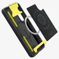 Spigen Cover Rugged Armor con MagSafe Samsung Galaxy S25 - Matte Black