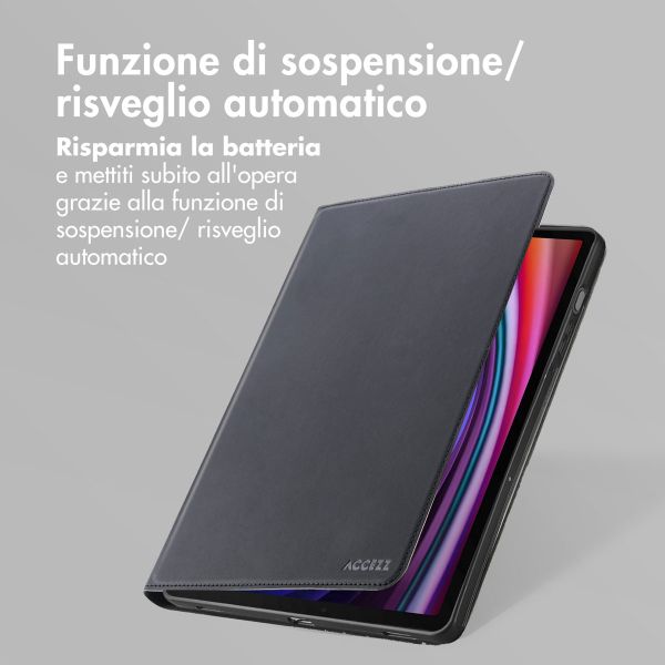 Accezz Cover Tablet Classica Samsung Galaxy Tab S10 Plus / Tab S9 FE Plus / Tab S9 Plus - Nero