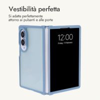 imoshion Cover posteriore Color Guard Samsung Galaxy Z Fold 8 - Azzurro