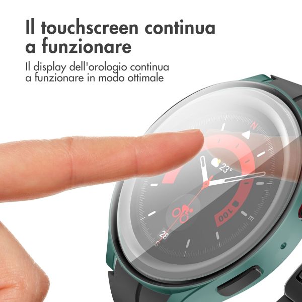 imoshion Cover rigida integrale Samsung Galaxy Watch 6 - 40 mm - Verde scuro