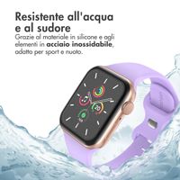 imoshion Cinturino in silicone⁺ Apple Watch | 44/45/46/49 mm - Taglia M/L - Lilla