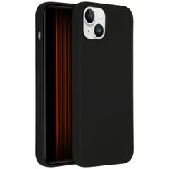 Accezz Cover in silicone liquido con MagSafe Apple iPhone 15 Plus - Nero