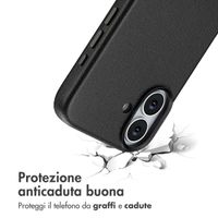 Accezz Cover in Pelle con MagSafe Apple iPhone 17 - Onyx Black
