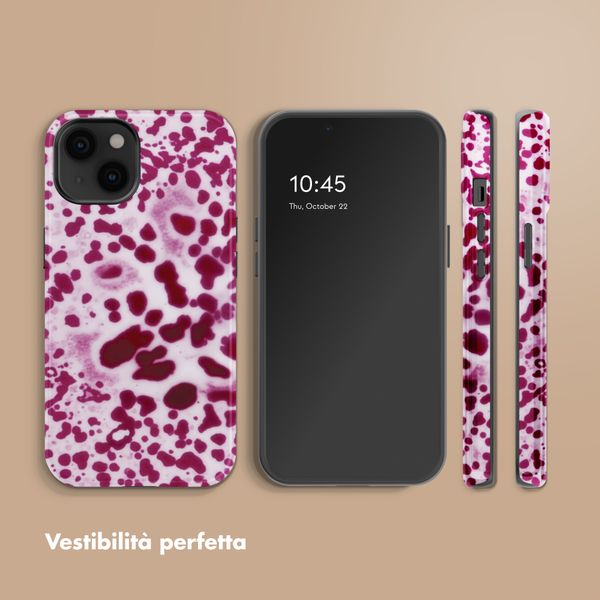 Selencia Cover posteriore Vivid con MagSafe Apple iPhone 14 - Cosmic Orchid