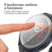 imoshion Cover rigida integrale Samsung Galaxy Watch 6 - 40 mm - Blu scuro