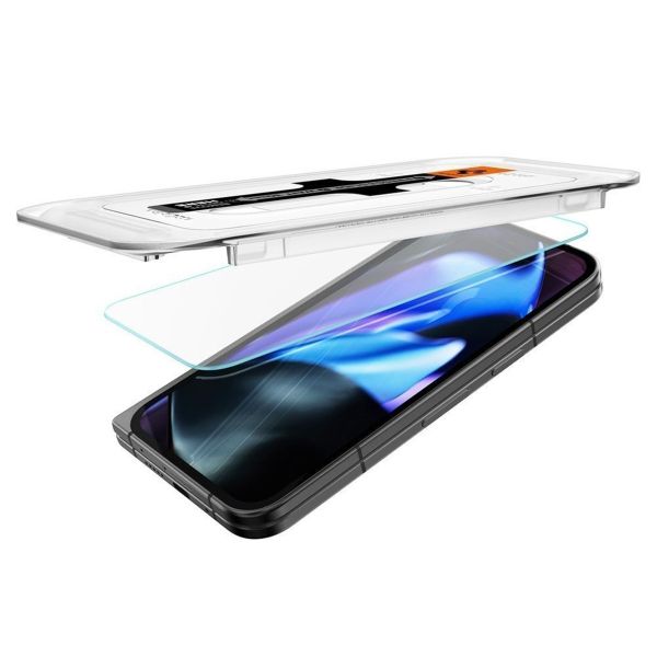 Spigen Vetro temperato GLAStR EZ Fit, confezione da 2 + Applicatore Google Pixel 9 Pro Fold