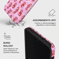 Burga Cover Posteriore Resistente con MagSafe Samsung Galaxy S26 - Coral Reef