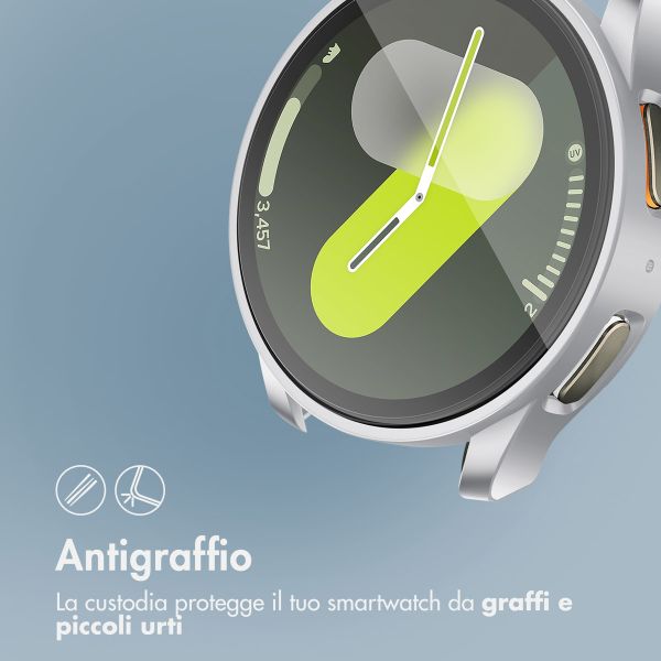 imoshion Cover rigida integrale Samsung Galaxy Watch 7 - 40 mm - Argento